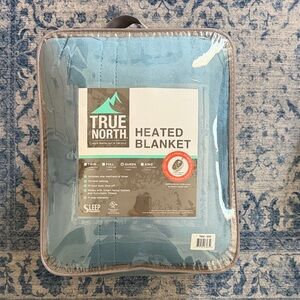 True North Heated Blanket - Soft Blue